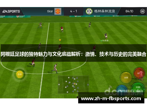 阿根廷足球的独特魅力与文化底蕴解析：激情、技术与历史的完美融合